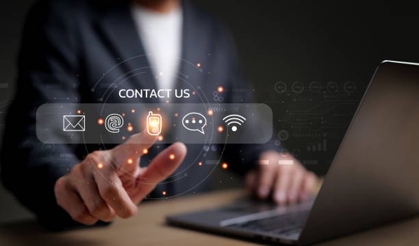 Contact us illustration